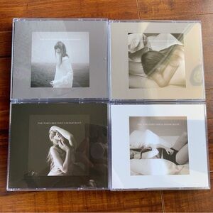 Taylor Swift TTPD Collector’s Edition CDs-ONLY BOOKMARK AND LYRIC CARDS